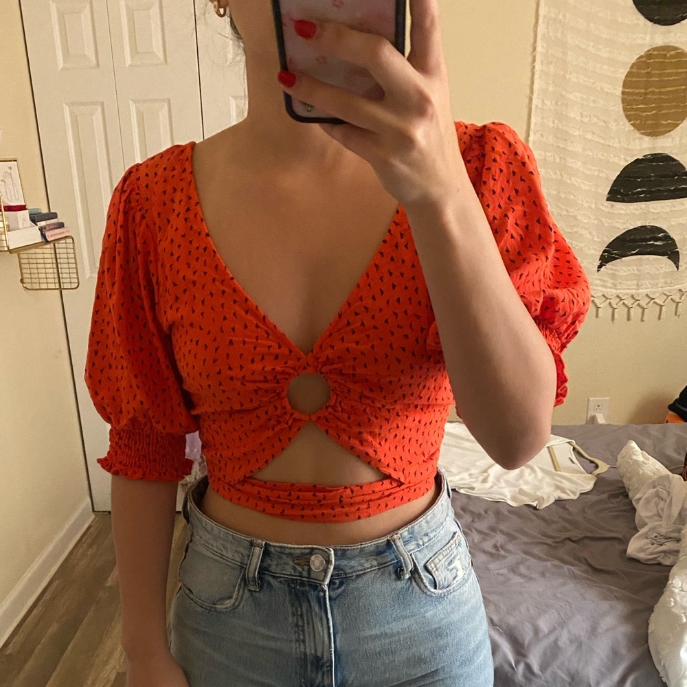 Urban Outfitters Wrap Crop Top